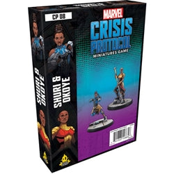 Marvel Crisis Protocol: SHURI AND OKOYE CHARACTER PACK | Empire Gaming NC