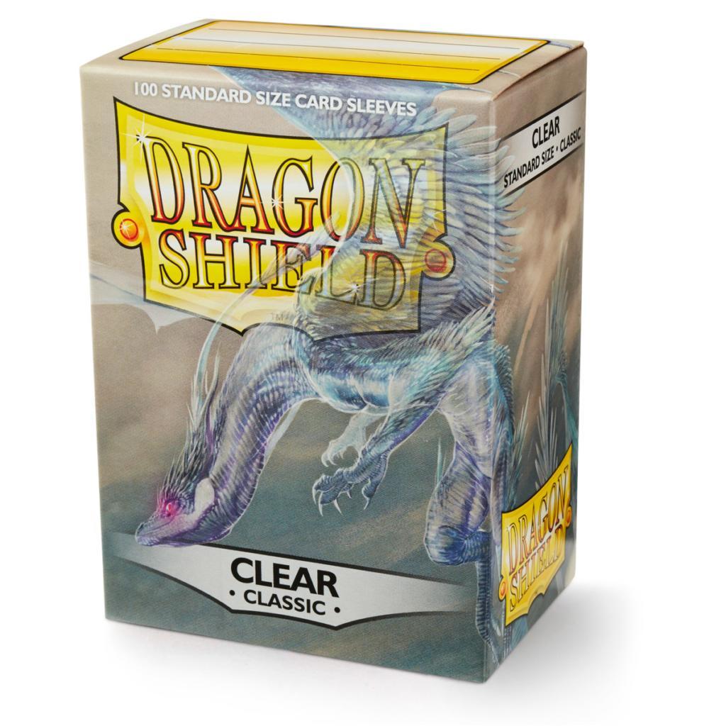 Dragon Shield Classic Sleeve - Clear ‘Spook’ 100ct | Empire Gaming NC