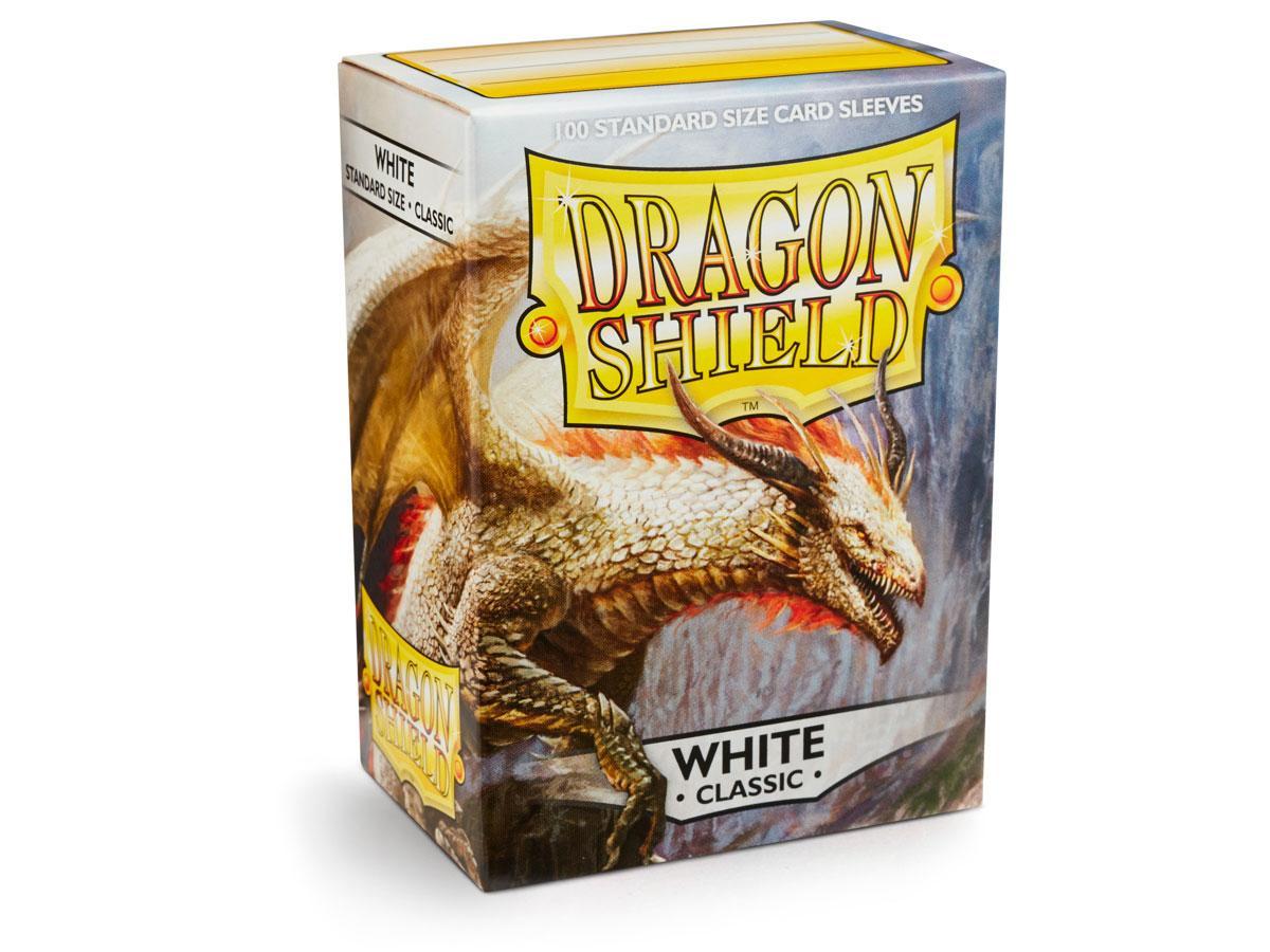 Dragon Shield Classic Sleeve - White ‘Aequinox’ 100ct | Empire Gaming NC