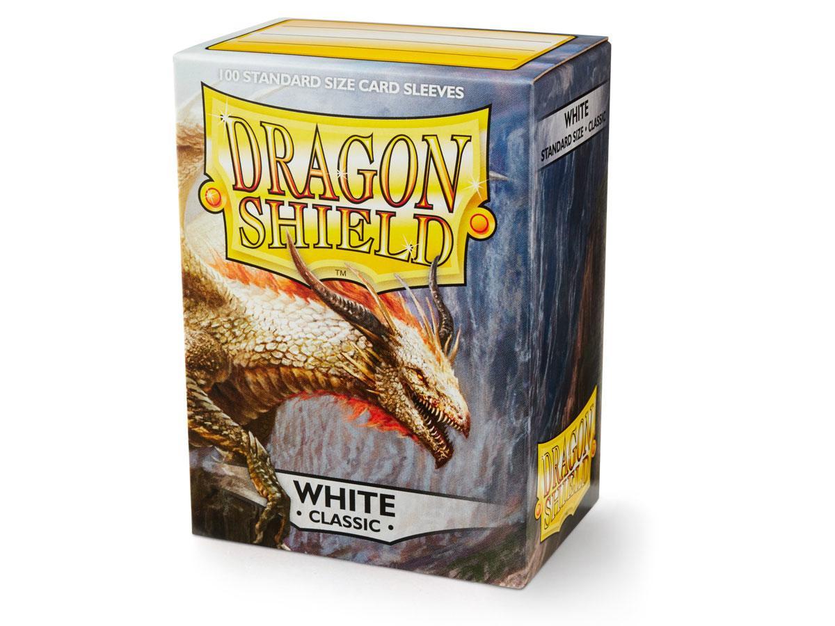 Dragon Shield Classic Sleeve - White ‘Aequinox’ 100ct | Empire Gaming NC