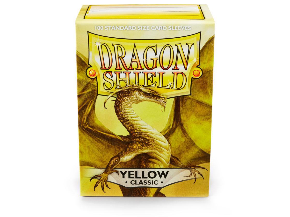 Dragon Shield Classic Sleeve - Yellow 100ct | Empire Gaming NC