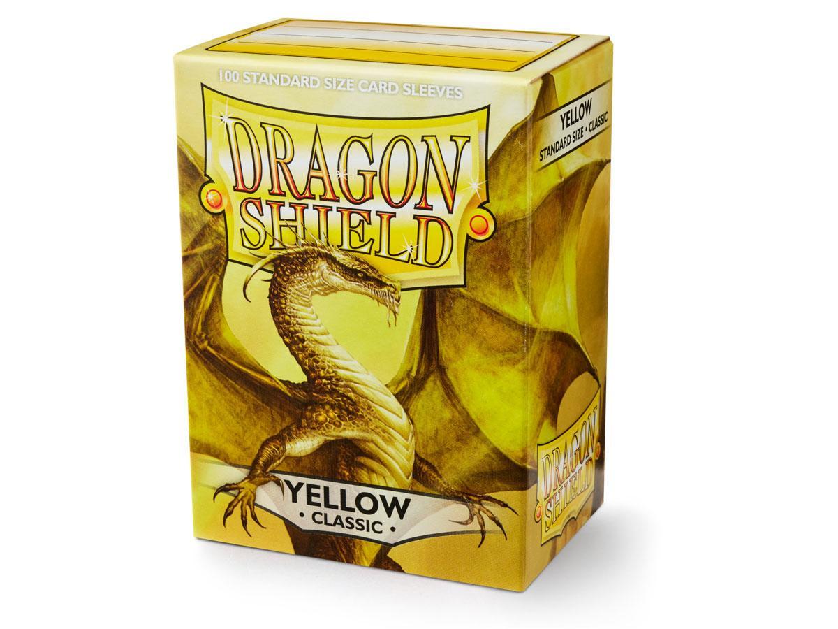 Dragon Shield Classic Sleeve - Yellow 100ct | Empire Gaming NC