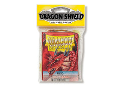 Dragon Shield Classic (Mini) Sleeve - Red ‘Titanius’ 50ct | Empire Gaming NC