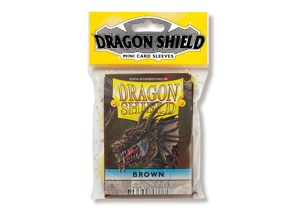 Dragon Shield Classic (Mini) Sleeve - Brown ‘Brakish’ 50ct | Empire Gaming NC