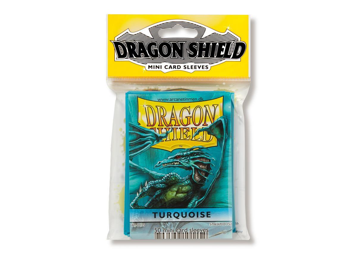 Dragon Shield Classic (Mini) Sleeve - Turquoise ‘Methestique’ 50ct | Empire Gaming NC