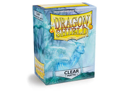 Dragon Shield Matte Sleeve - Clear ‘Angrozh’ 100ct | Empire Gaming NC