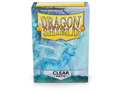 Dragon Shield Matte Sleeve - Clear ‘Angrozh’ 100ct | Empire Gaming NC