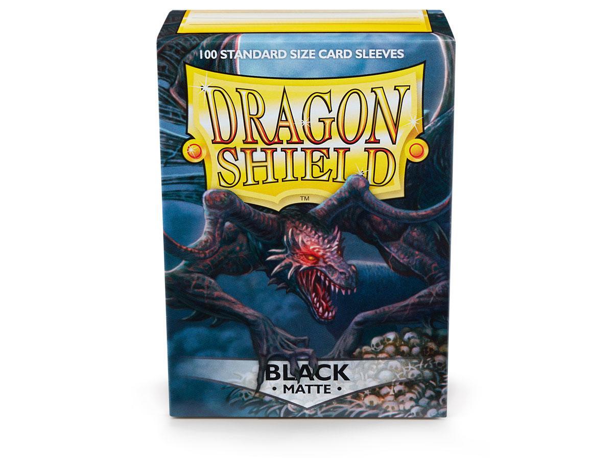 Dragon Shield Matte Sleeve - Black ‘Rhipodon’ 100ct | Empire Gaming NC