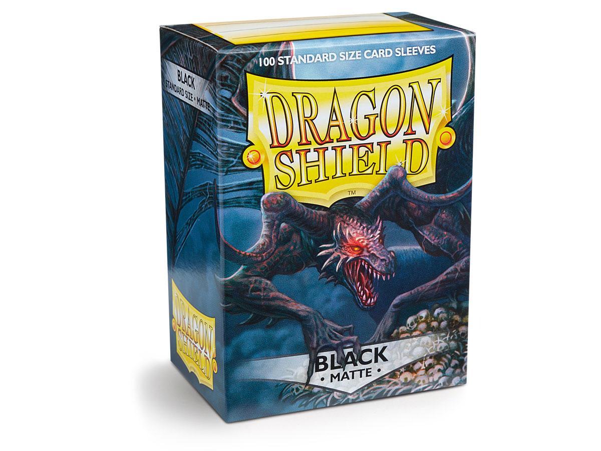 Dragon Shield Matte Sleeve - Black ‘Rhipodon’ 100ct | Empire Gaming NC