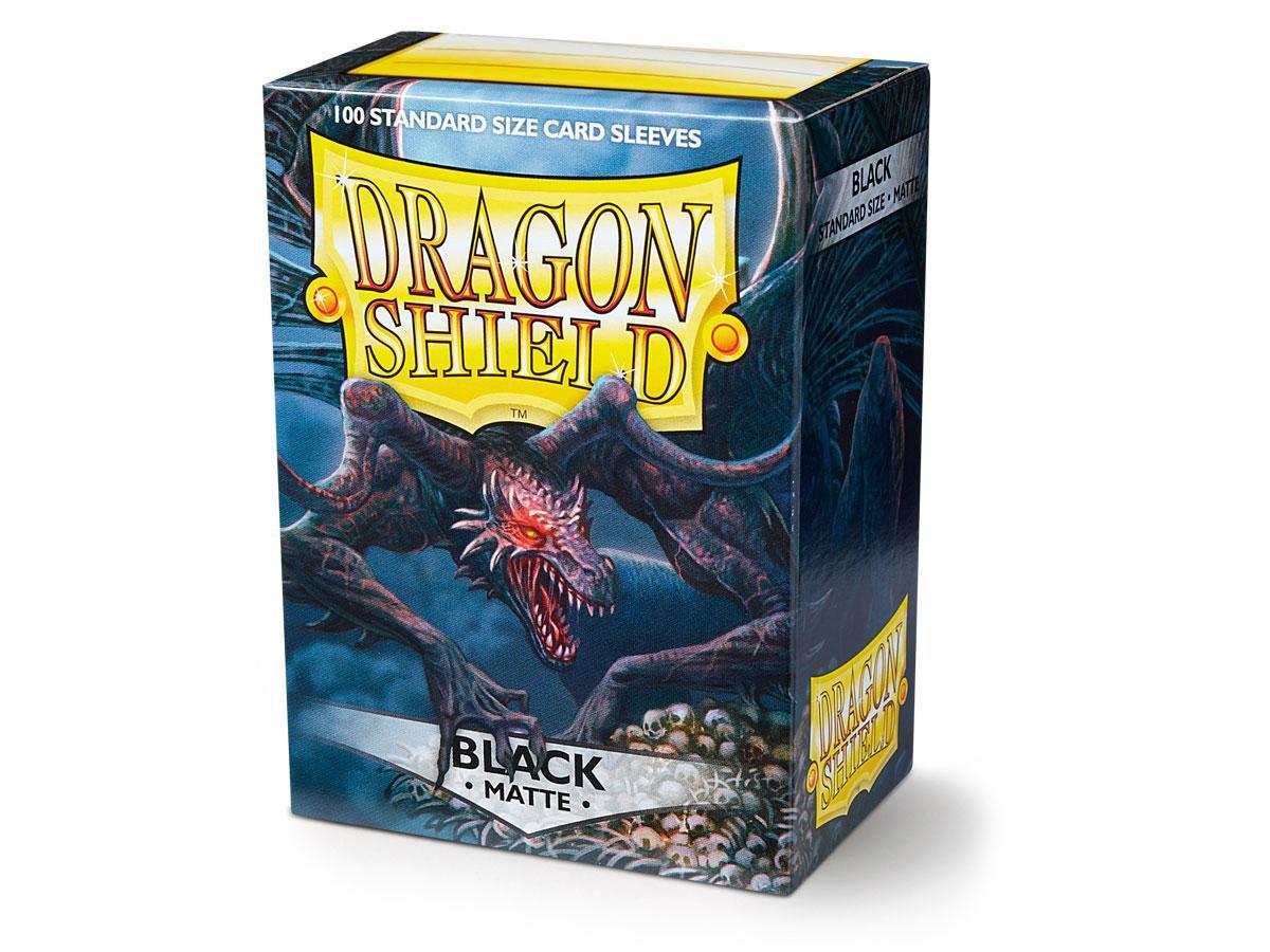 Dragon Shield Matte Sleeve - Black ‘Rhipodon’ 100ct | Empire Gaming NC