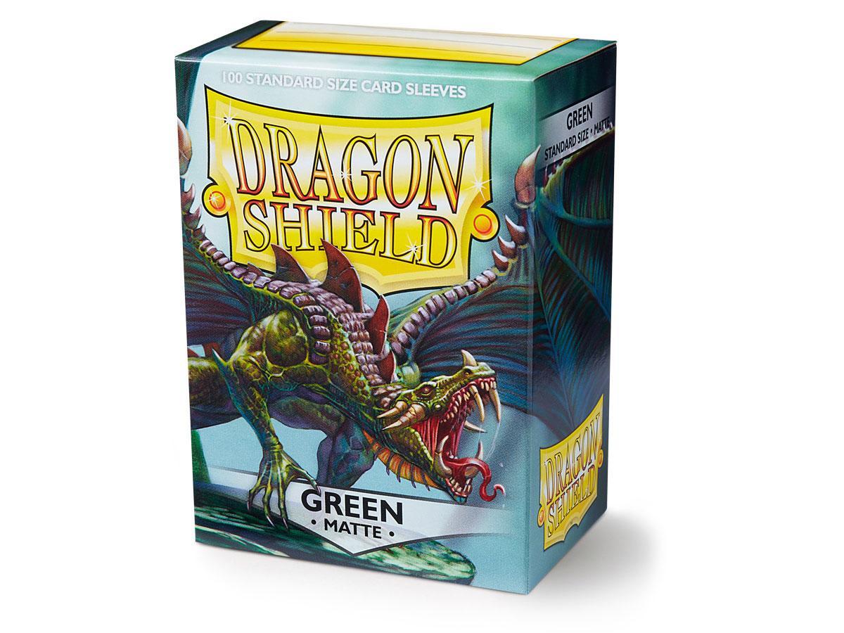 Dragon Shield Matte Sleeve - Green ‘Drakka Fiath’ 100ct | Empire Gaming NC