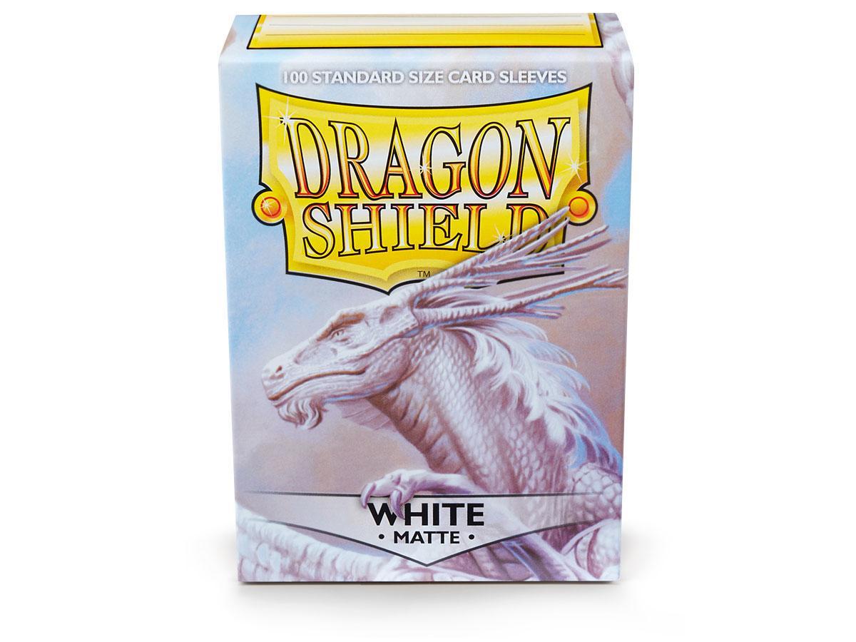 Dragon Shield Matte Sleeve - White ‘Bounteous’ 100ct | Empire Gaming NC