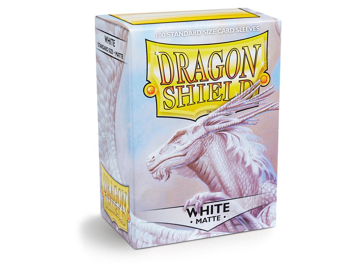 Dragon Shield Matte Sleeve - White ‘Bounteous’ 100ct | Empire Gaming NC