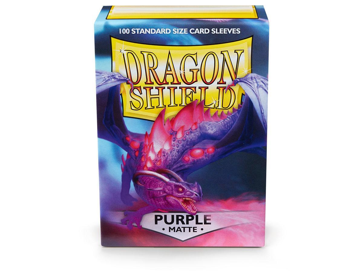 Dragon Shield Matte Sleeve - Purple ‘Miasma’ 100ct | Empire Gaming NC