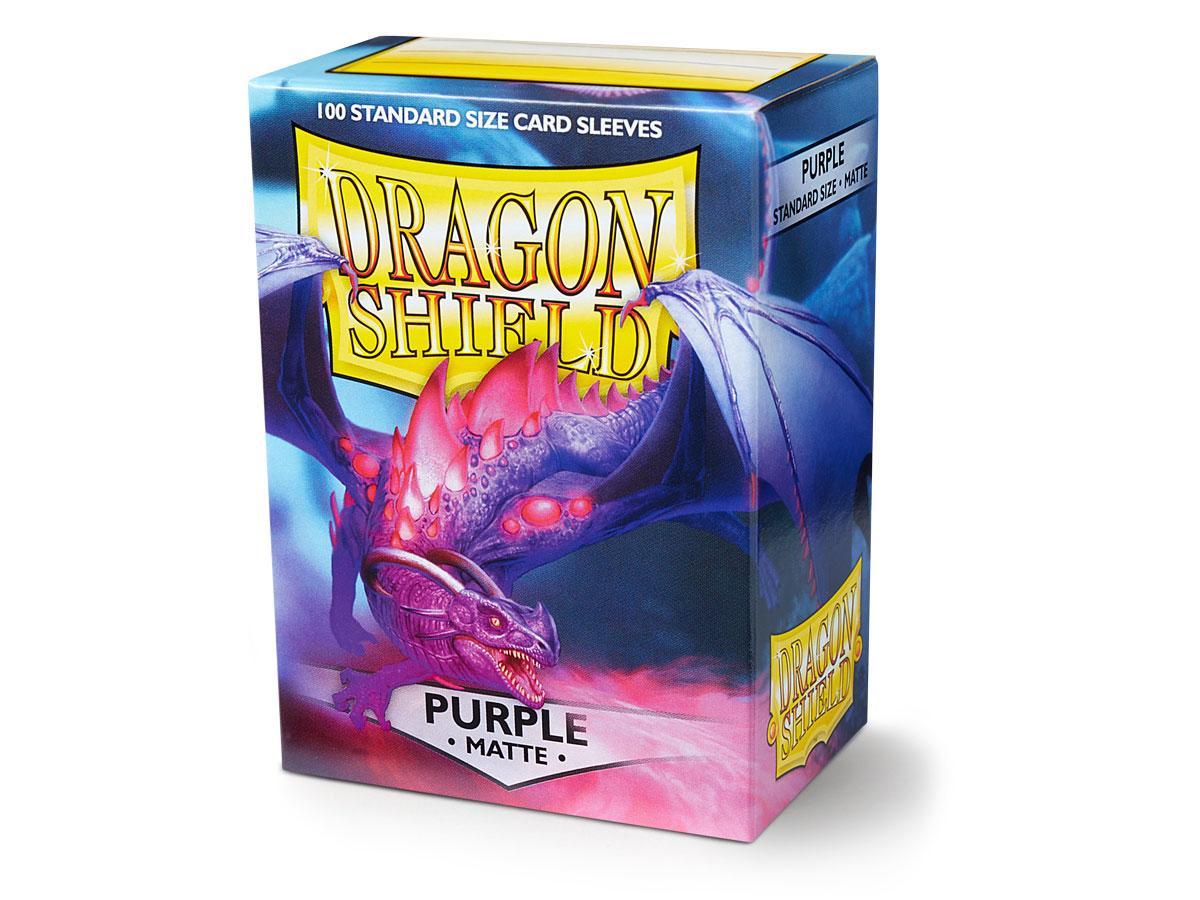 Dragon Shield Matte Sleeve - Purple ‘Miasma’ 100ct | Empire Gaming NC