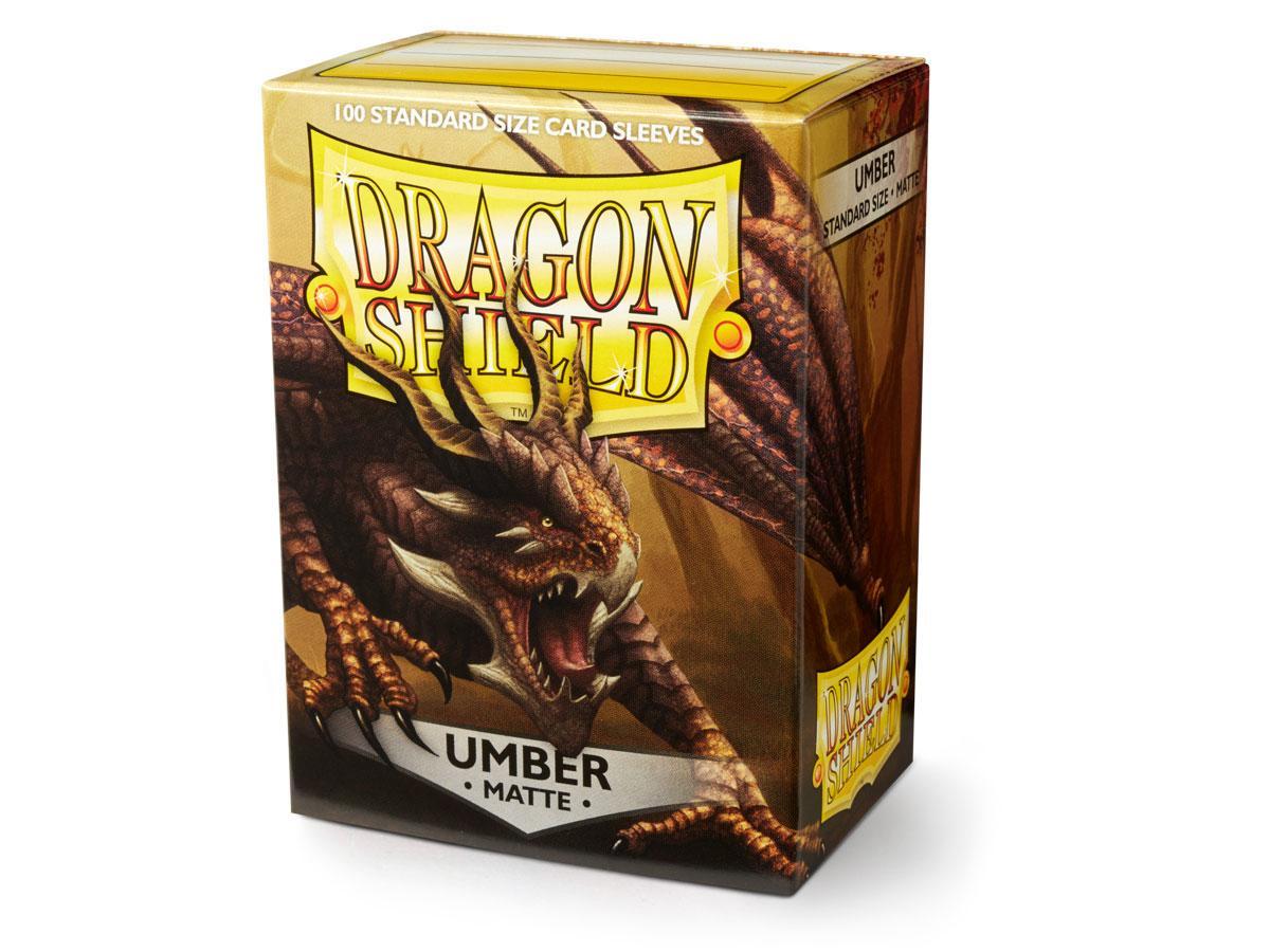 Dragon Shield Matte Sleeve - Umber ‘Teranha’ 100ct | Empire Gaming NC