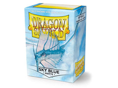 Dragon Shield Matte Sleeve - Sky Blue ‘Strata’ 100ct | Empire Gaming NC