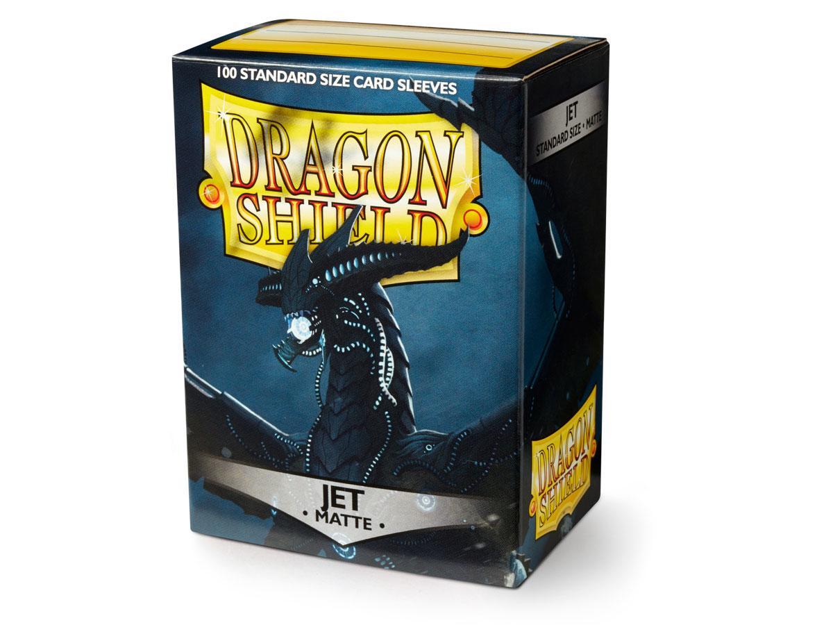 Dragon Shield Matte Sleeve - Jet ‘Bodom’ 100ct | Empire Gaming NC