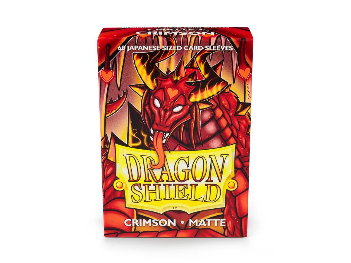 Dragon Shield Matte Sleeve - Crimson ‘Elohaen’ 60ct | Empire Gaming NC