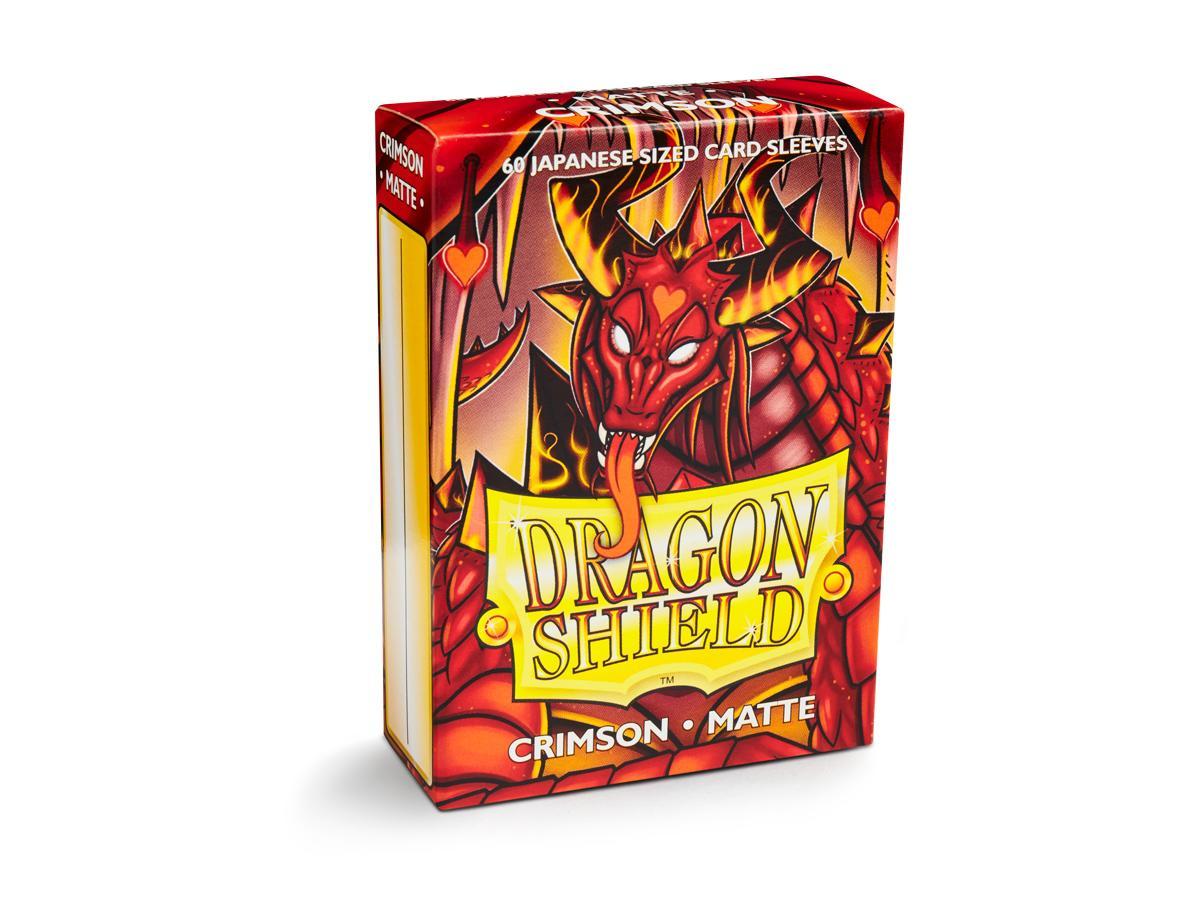 Dragon Shield Matte Sleeve - Crimson ‘Elohaen’ 60ct | Empire Gaming NC