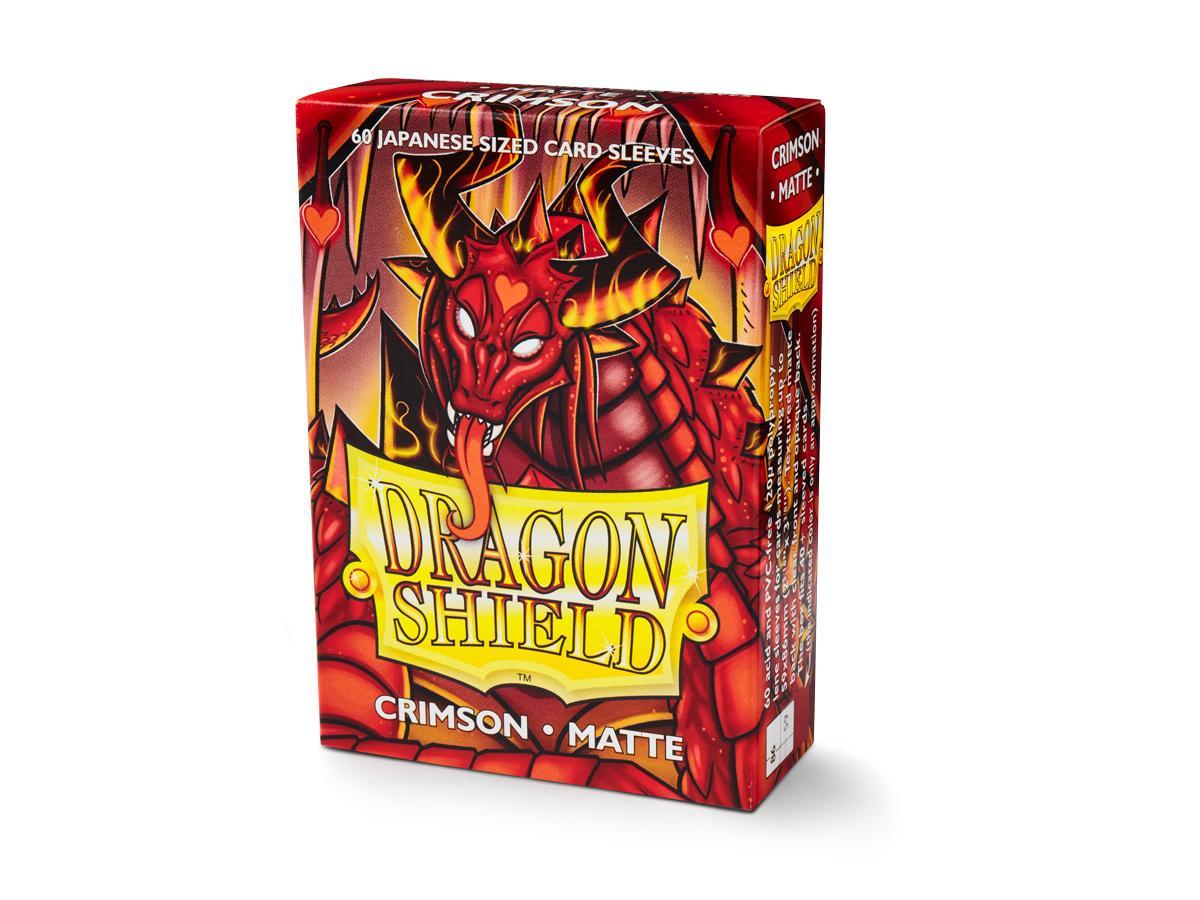 Dragon Shield Matte Sleeve - Crimson ‘Elohaen’ 60ct | Empire Gaming NC