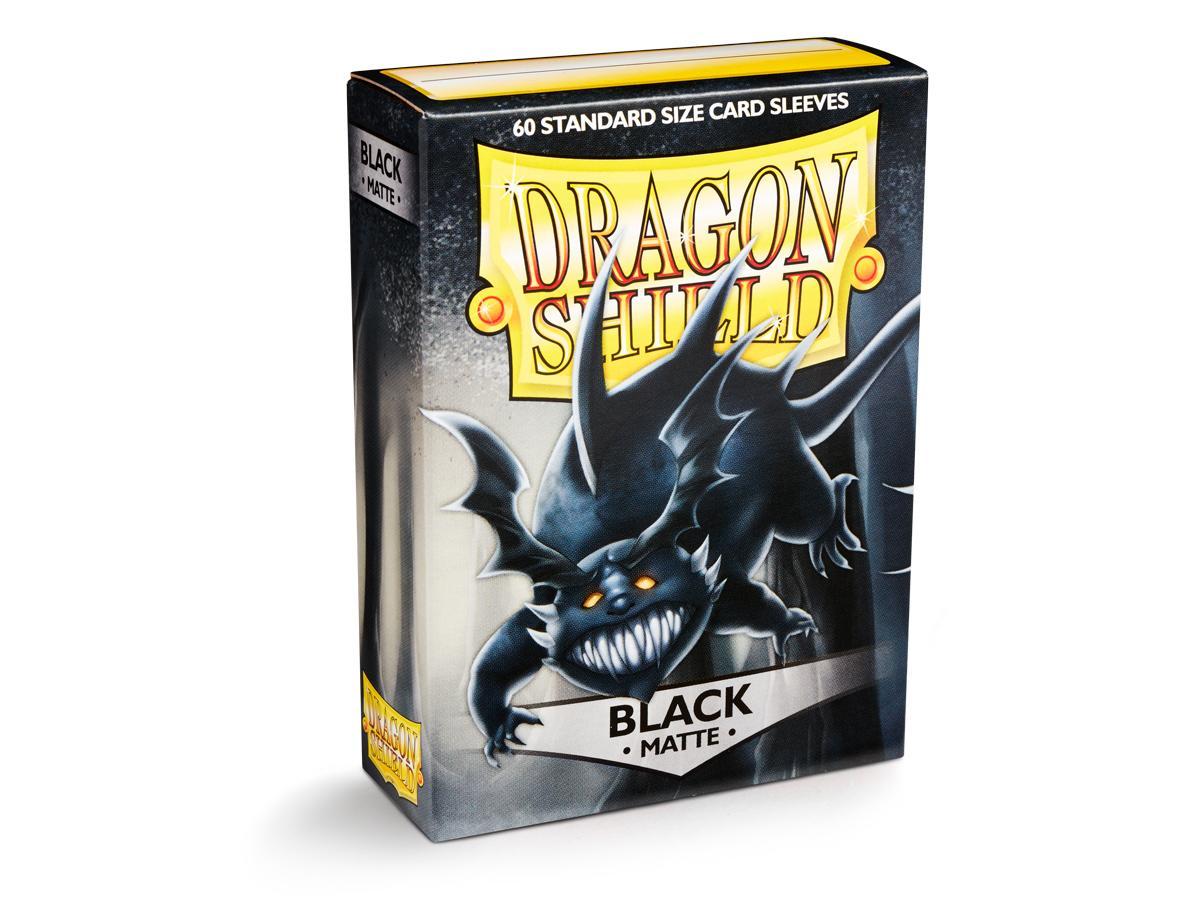 Dragon Shield Matte Sleeve - Black ‘Wanderer’ 60ct | Empire Gaming NC