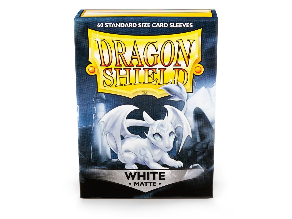 Dragon Shield Matte Sleeve - White ‘Eternis’ 60ct | Empire Gaming NC