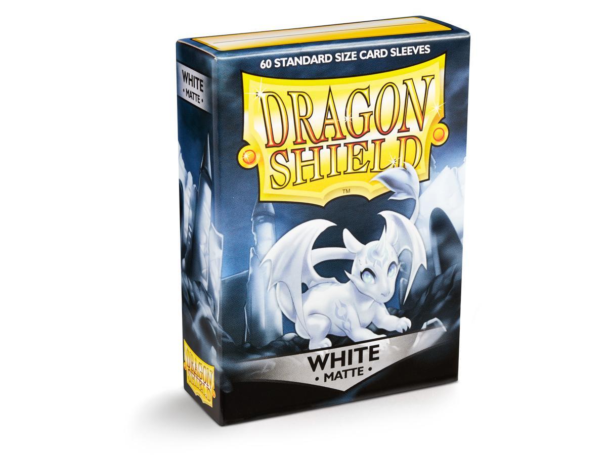 Dragon Shield Matte Sleeve - White ‘Eternis’ 60ct | Empire Gaming NC