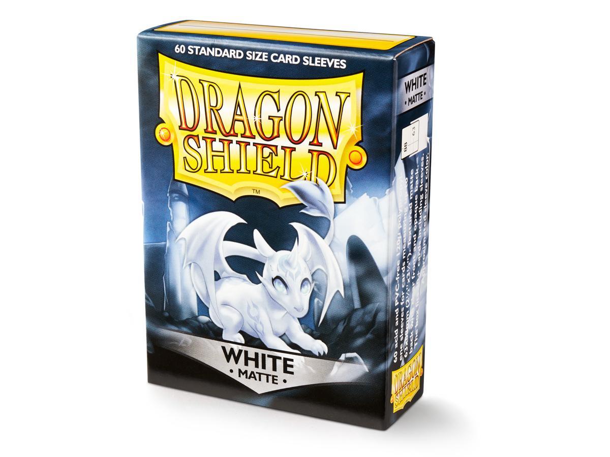 Dragon Shield Matte Sleeve - White ‘Eternis’ 60ct | Empire Gaming NC