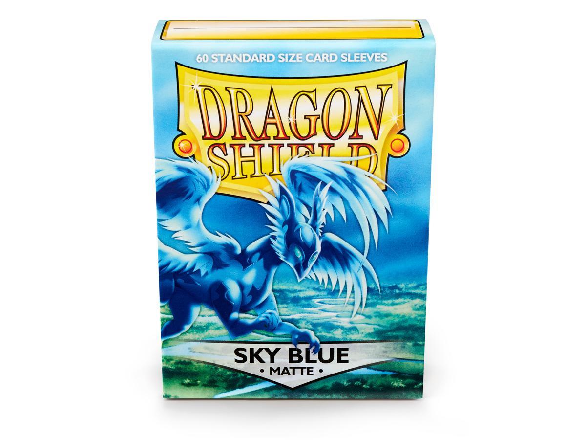 Dragon Shield Matte Sleeve - Sky Blue ‘Notos’ 60ct | Empire Gaming NC