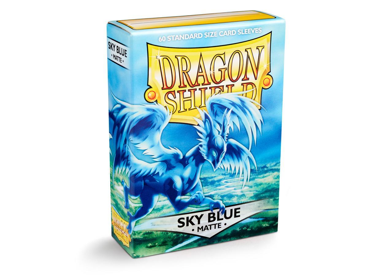 Dragon Shield Matte Sleeve - Sky Blue ‘Notos’ 60ct | Empire Gaming NC