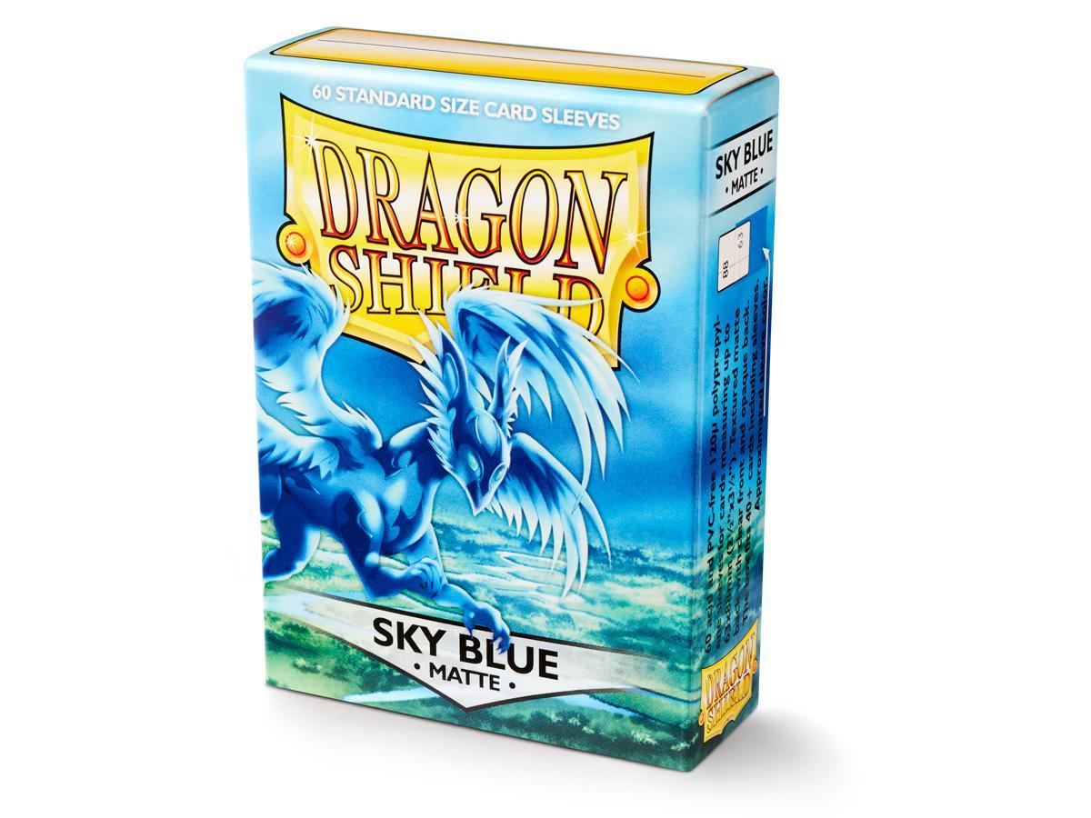 Dragon Shield Matte Sleeve - Sky Blue ‘Notos’ 60ct | Empire Gaming NC