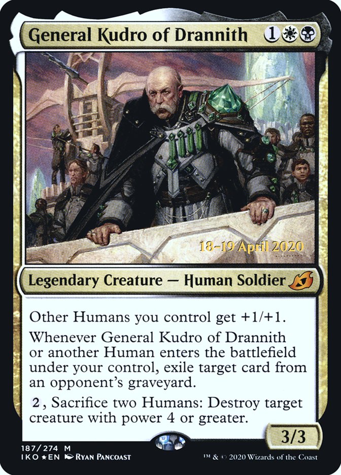 General Kudro of Drannith  [Ikoria: Lair of Behemoths Prerelease Promos] | Empire Gaming NC