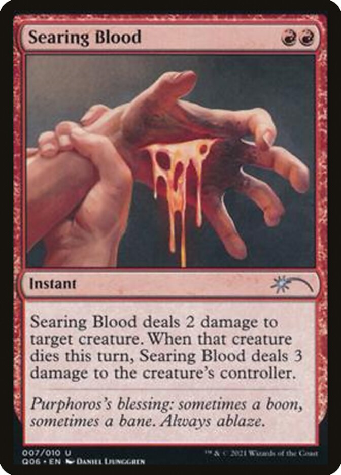 Searing Blood [Pioneer Challenger Decks 2021] | Empire Gaming NC