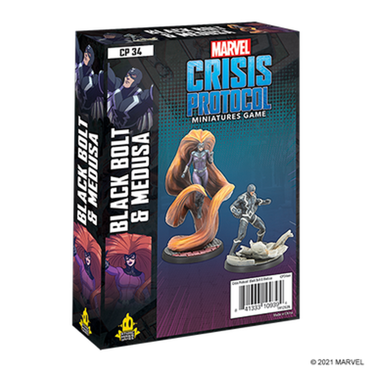 Marvel: Crisis Protocol - Black Bolt and Medusa Character Pack | Empire Gaming NC