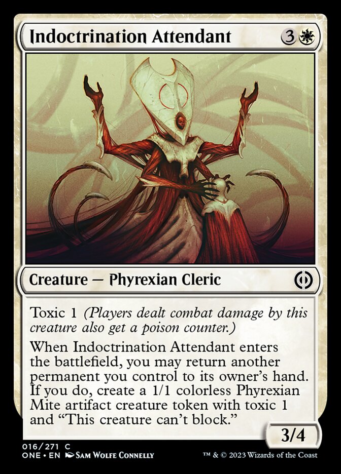 Indoctrination Attendant [Phyrexia: All Will Be One] | Empire Gaming NC