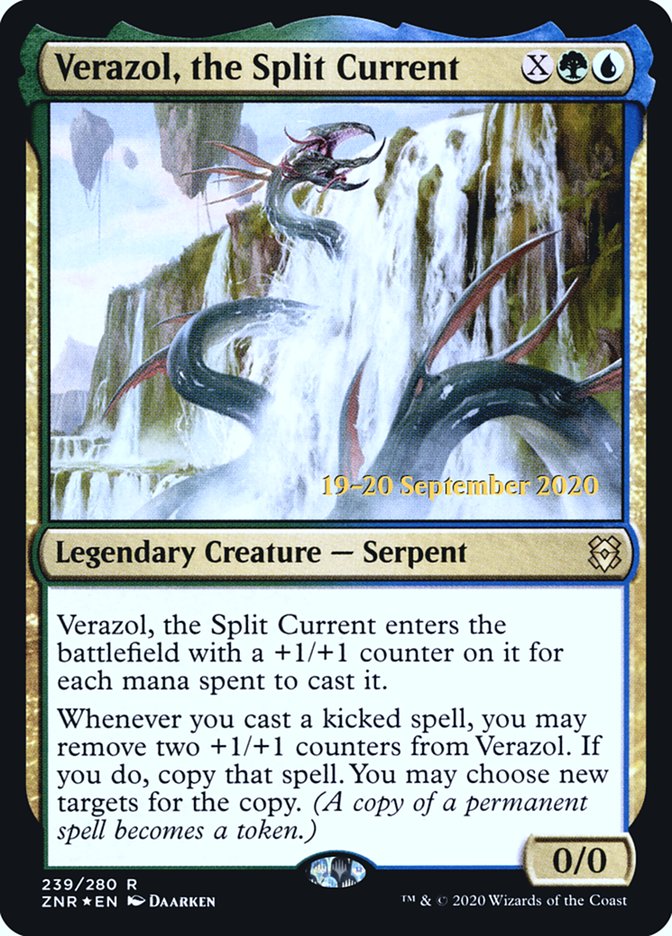 Verazol, the Split Current  [Zendikar Rising Prerelease Promos] | Empire Gaming NC