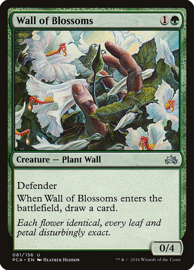 Wall of Blossoms [Planechase Anthology] | Empire Gaming NC