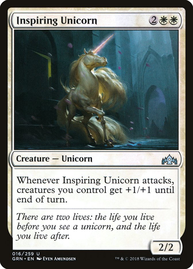 Inspiring Unicorn [Guilds of Ravnica] | Empire Gaming NC