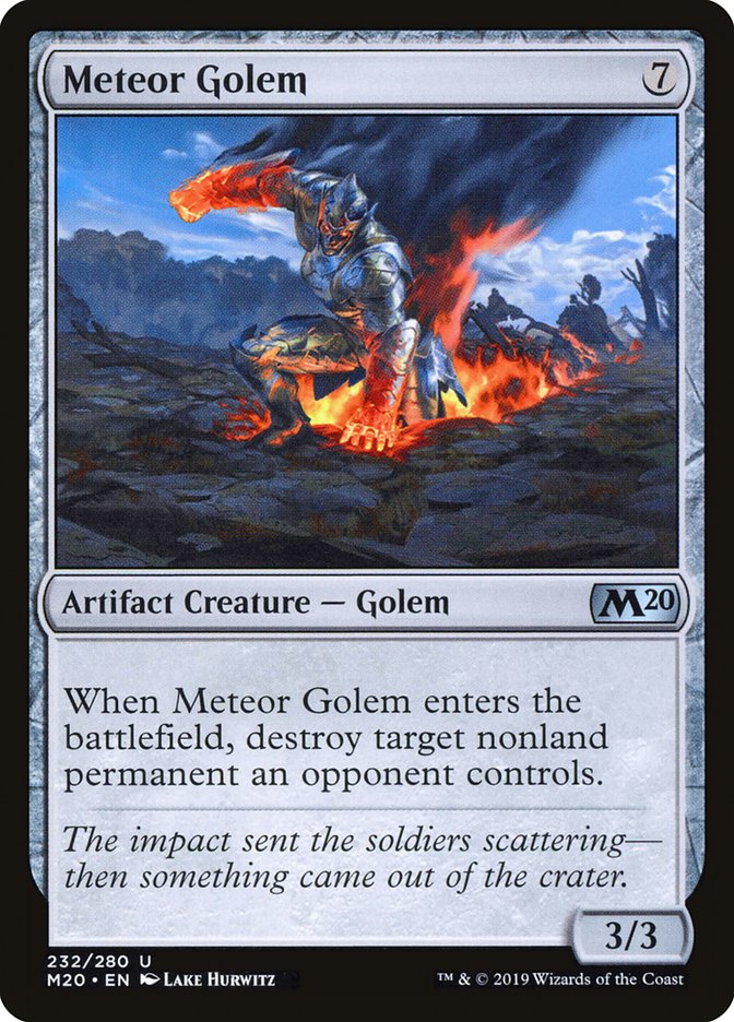 Meteor Golem [Core Set 2020] | Empire Gaming NC