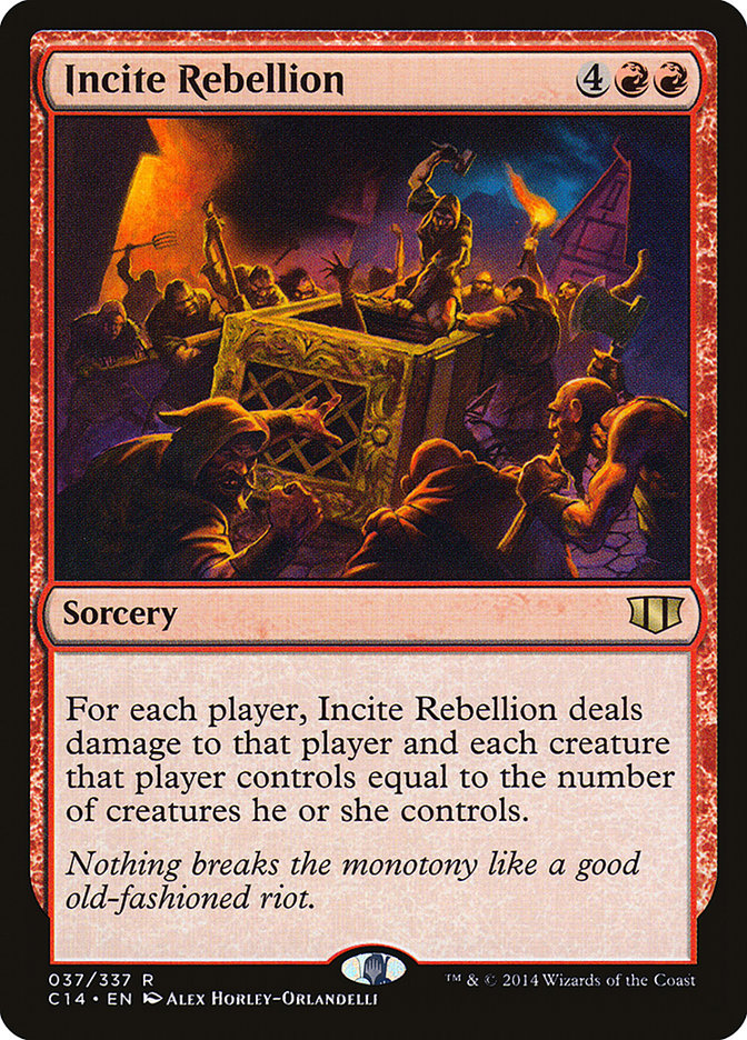 Incite Rebellion [Commander 2014] | Empire Gaming NC