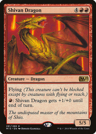 Shivan Dragon [Magic 2015] | Empire Gaming NC