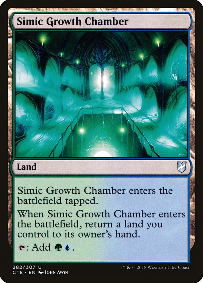 Simic Growth Chamber [Commander 2018] | Empire Gaming NC