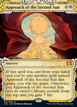 Approach of the Second Sun (Etched Foil) [Strixhaven Mystical Archive] | Empire Gaming NC