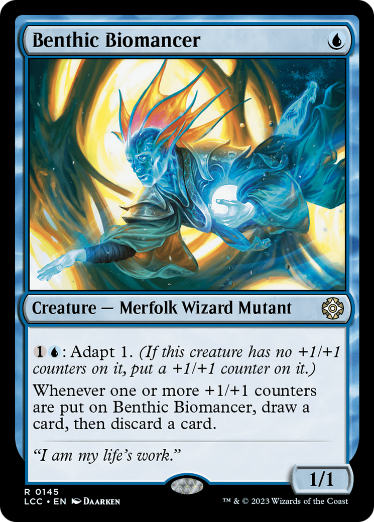 Benthic Biomancer [The Lost Caverns of Ixalan Commander] | Empire Gaming NC