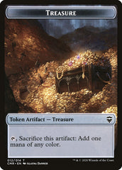 Rock // Treasure Token [Commander Legends Tokens] | Empire Gaming NC