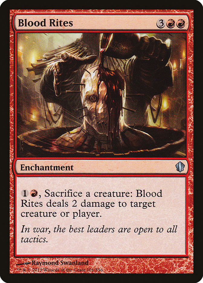 Blood Rites [Commander 2013] | Empire Gaming NC