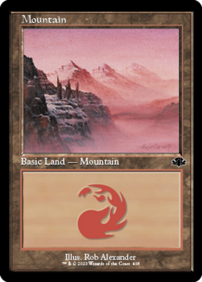 Mountain (408) (Retro) [Dominaria Remastered] | Empire Gaming NC