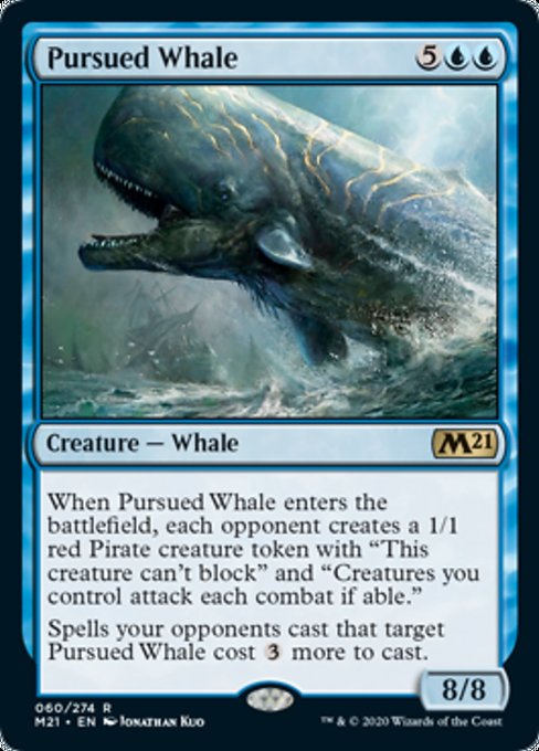 Pursued Whale [Core Set 2021] | Empire Gaming NC