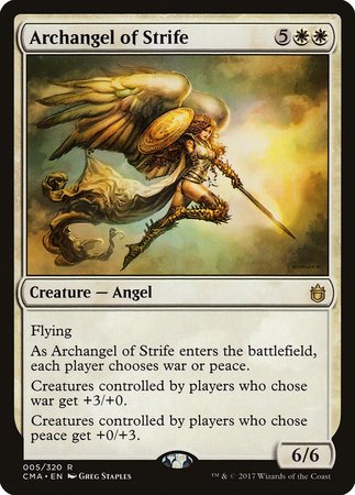 Archangel of Strife [Commander Anthology] | Empire Gaming NC